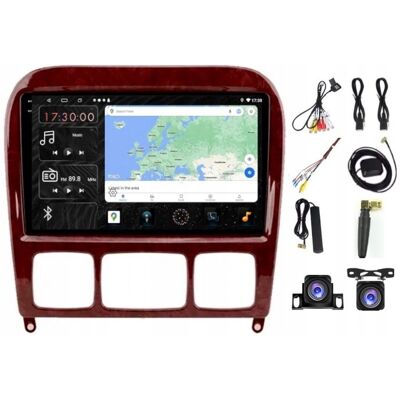 Projack RADIO NAWIGACJA CARPLAY ANDROID MERCEDES W220 1998-2005 6GB 128GB SIM Projack RADIO NAWIGACJA CARPLAY ANDROID MERCEDES W220 1998-2005 6GB 128GB SIM