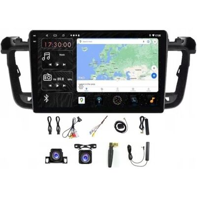 Projack Radio Nawigacja Carplay Android Peugeot 508 USB Wifi Bt 6Gb 128Gb Sim Projack Radio Nawigacja Carplay Android Peugeot 508 USB Wifi Bt 6Gb 128Gb Sim