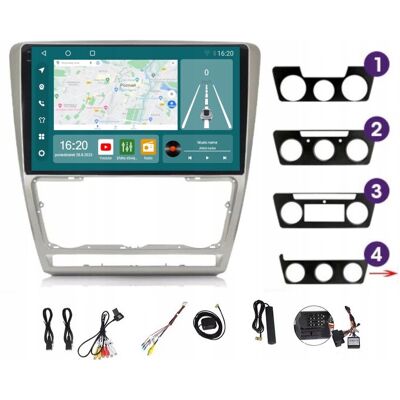 Projack RADIO NAWIGACJA CARPLAY ANDROID SKODA OCTAVIA 2 2004-2013 256GB SIM Projack RADIO NAWIGACJA CARPLAY ANDROID SKODA OCTAVIA 2 2004-2013 256GB SIM