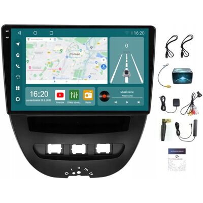 Projack RADIO NAWIGACJA CARPLAY ANDROID TOYOTA AYGO 2005-14 WIFI 8/256GB SIM Projack RADIO NAWIGACJA CARPLAY ANDROID TOYOTA AYGO 2005-14 WIFI 8/256GB SIM