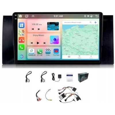 Projack RADIO NAWIGACJA CARPLAY BMW 5 E39 1996-2003 USB WIFI ANDROID 4GB 64GB Projack RADIO NAWIGACJA CARPLAY BMW 5 E39 1996-2003 USB WIFI ANDROID 4GB 64GB