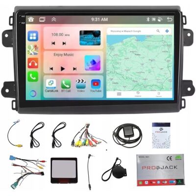 Projack RADIO NAWIGACJA CARPLAY FIAT DUCATO 2020-2023 WIFI ANDROID 4GB 64GB Projack RADIO NAWIGACJA CARPLAY FIAT DUCATO 2020-2023 WIFI ANDROID 4GB 64GB