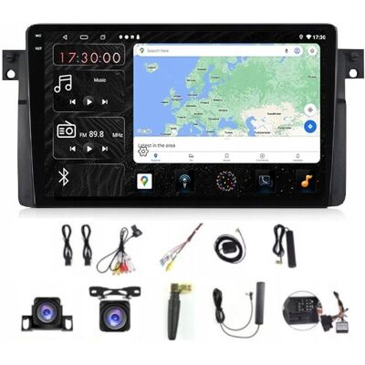Projack RADIO NAWIGACJA CARPLAY GPS ANDROID BT BMW E46 1998-2005 4GB 64GB SIM Projack RADIO NAWIGACJA CARPLAY GPS ANDROID BT BMW E46 1998-2005 4GB 64GB SIM