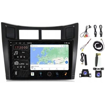 Projack Radio Nawigacja Carplay GPS Android Bt Toyota Yaris 05-12 4Gb 64Gb Sim Projack Radio Nawigacja Carplay GPS Android Bt Toyota Yaris 05-12 4Gb 64Gb Sim