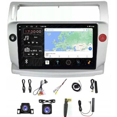 Projack RADIO NAWIGACJA CARPLAY GPS ANDROID CITROEN C4 2004-2009 6GB 128GB SIM Projack RADIO NAWIGACJA CARPLAY GPS ANDROID CITROEN C4 2004-2009 6GB 128GB SIM