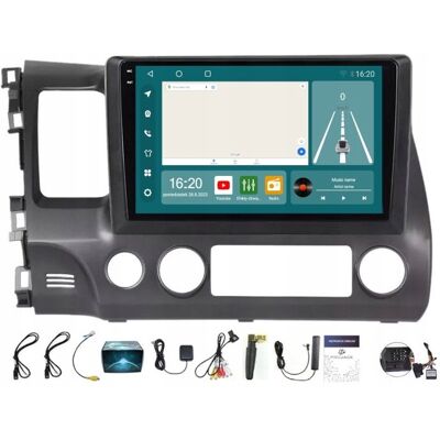 Projack RADIO NAWIGACJA CARPLAY GPS ANDROID HONDA CIVIC 2006-2011 8GB 256GB SIM Projack RADIO NAWIGACJA CARPLAY GPS ANDROID HONDA CIVIC 2006-2011 8GB 256GB SIM
