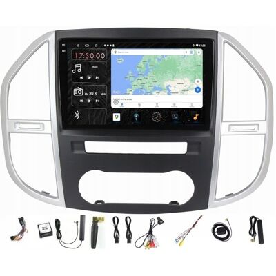 Projack Radio Nawigacja Carplay GPS Android Mercedes VIto W447 USB 6Gb 128Gb Sim Projack Radio Nawigacja Carplay GPS Android Mercedes VIto W447 USB 6Gb 128Gb Sim