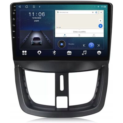 Projack RADIO NAWIGACJA CARPLAY GPS ANDROID PEUGEOT 207 2006-2012 64GB SIM Projack RADIO NAWIGACJA CARPLAY GPS ANDROID PEUGEOT 207 2006-2012 64GB SIM