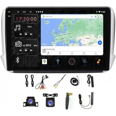 Projack Radio Nawigacja Carplay GPS Android Peugeot 208 2008 Wifi 4Gb 64Gb Sim Projack Radio Nawigacja Carplay GPS Android Peugeot 208 2008 Wifi 4Gb 64Gb Sim