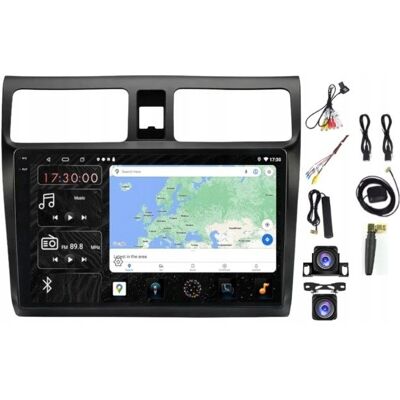 Projack RADIO NAWIGACJA CARPLAY GPS ANDROID SUZUKI SWIFT 2004-2010 6GB 128GB SIM Projack RADIO NAWIGACJA CARPLAY GPS ANDROID SUZUKI SWIFT 2004-2010 6GB 128GB SIM