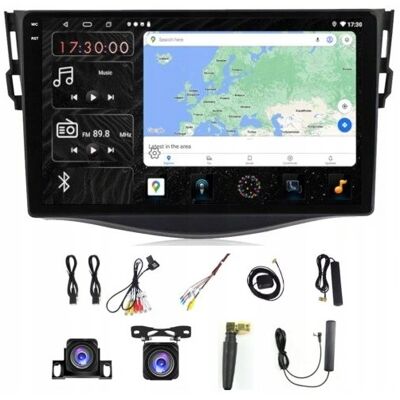Projack RADIO NAWIGACJA CARPLAY GPS ANDROID TOYOTA RAV4 2006-2012 6GB 128GB SIM Projack RADIO NAWIGACJA CARPLAY GPS ANDROID TOYOTA RAV4 2006-2012 6GB 128GB SIM