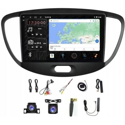 Projack Radio Nawigacja Carplay GPS Android Wifi Hyundai I10 07-13 4Gb 64Gb Sim Projack Radio Nawigacja Carplay GPS Android Wifi Hyundai I10 07-13 4Gb 64Gb Sim