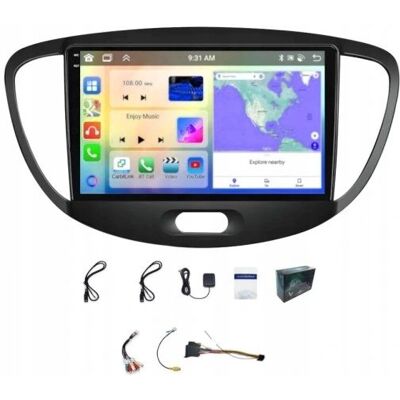 Projack RADIO NAWIGACJA CARPLAY HYUNDAI I10 2007-2013 BT WIFI ANDROID 4GB 64GB Projack RADIO NAWIGACJA CARPLAY HYUNDAI I10 2007-2013 BT WIFI ANDROID 4GB 64GB