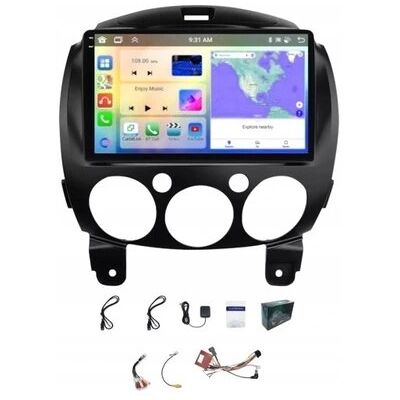 Projack RADIO NAWIGACJA CARPLAY MAZDA 2 2007-2014 BT WIFI BT ANDROID 4GB 64GB Projack RADIO NAWIGACJA CARPLAY MAZDA 2 2007-2014 BT WIFI BT ANDROID 4GB 64GB