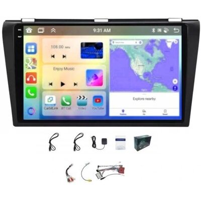 Projack RADIO NAWIGACJA CARPLAY MAZDA 3 2004-2009 BT WIFI BT ANDROID 4GB 64GB Projack RADIO NAWIGACJA CARPLAY MAZDA 3 2004-2009 BT WIFI BT ANDROID 4GB 64GB