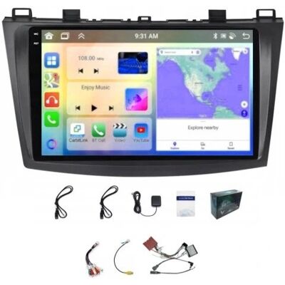 Projack RADIO NAWIGACJA CARPLAY MAZDA 3 2010-2013 BT WIFI BT ANDROID 4GB 64GB Projack RADIO NAWIGACJA CARPLAY MAZDA 3 2010-2013 BT WIFI BT ANDROID 4GB 64GB