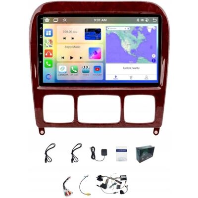 Projack RADIO NAWIGACJA CARPLAY MERCEDES W220 1998-2005 WIFI ANDROID 4GB 64GB Projack RADIO NAWIGACJA CARPLAY MERCEDES W220 1998-2005 WIFI ANDROID 4GB 64GB