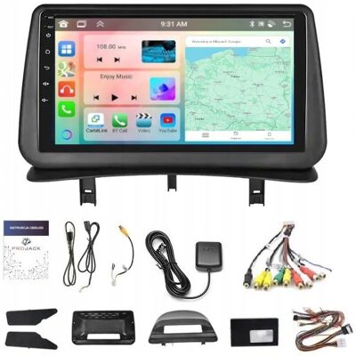 Projack RADIO NAWIGACJA CARPLAY RENAULT CLIO 2005-2014 WIFI ANDROID 4GB 64GB Projack RADIO NAWIGACJA CARPLAY RENAULT CLIO 2005-2014 WIFI ANDROID 4GB 64GB