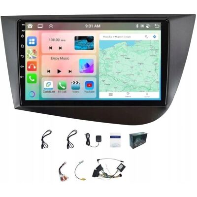 Projack RADIO NAWIGACJA CARPLAY SEAT LEON 2004-2012 WIFI ANDROID 6GB 128GB Projack RADIO NAWIGACJA CARPLAY SEAT LEON 2004-2012 WIFI ANDROID 6GB 128GB