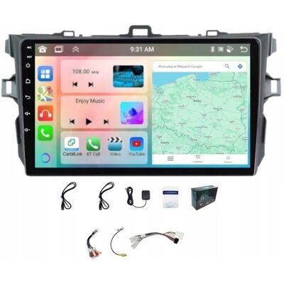 Projack Radio Nawigacja Carplay Toyota Corolla 2006-2013 Wifi Android 4Gb 64Gb Projack Radio Nawigacja Carplay Toyota Corolla 2006-2013 Wifi Android 4Gb 64Gb