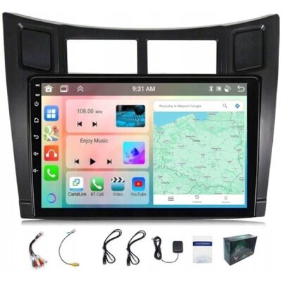 Projack Radio Nawigacja Carplay Toyota Yaris 05-12 Wifi Android 4Gb 64Gb Projack Radio Nawigacja Carplay Toyota Yaris 05-12 Wifi Android 4Gb 64Gb