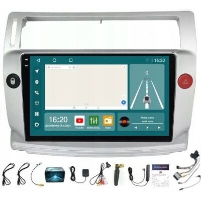 Projack RADIO NAWIGACJA CITROEN C4 2004-2009 CARPLAY ANDROID AUTO 8GB 256GB SIM Projack RADIO NAWIGACJA CITROEN C4 2004-2009 CARPLAY ANDROID AUTO 8GB 256GB SIM