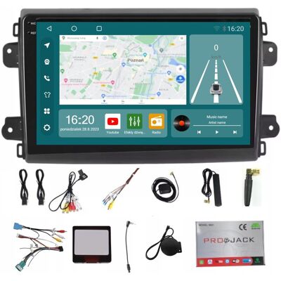 Projack RADIO NAWIGACJA FIAT DUCATO 2020-2023 CARPLAY ANDROID AUTO 8GB 256GB SIM Projack RADIO NAWIGACJA FIAT DUCATO 2020-2023 CARPLAY ANDROID AUTO 8GB 256GB SIM
