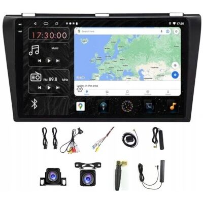 Projack RADIO NAWIGACJA GPS ANDROID BT MAZDA 3 2004-2009 6GB 128GB USB MODEM SIM Projack RADIO NAWIGACJA GPS ANDROID BT MAZDA 3 2004-2009 6GB 128GB USB MODEM SIM