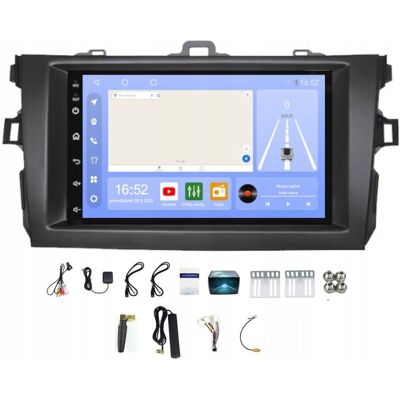 Projack RADIO NAWIGACJA GPS ANDROID BT TOYOTA COROLLA 2006-2013 8/256GB MODEM SIM Projack RADIO NAWIGACJA GPS ANDROID BT TOYOTA COROLLA 2006-2013 8/256GB MODEM SIM