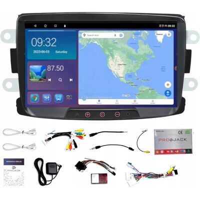 Projack RADIO NAWIGACJA GPS ANDROID DACIA DOKKER 2012-2021 BT CARPLAY 2GB 64GB Projack RADIO NAWIGACJA GPS ANDROID DACIA DOKKER 2012-2021 BT CARPLAY 2GB 64GB
