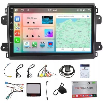 Projack RADIO NAWIGACJA GPS ANDROID FIAT DUCATO 2020-2023 CARPLAY WIFI 4GB 64GB Projack RADIO NAWIGACJA GPS ANDROID FIAT DUCATO 2020-2023 CARPLAY WIFI 4GB 64GB