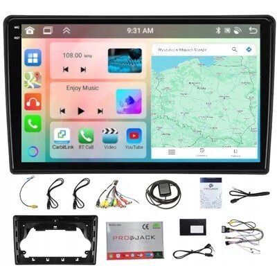 Projack RADIO NAWIGACJA GPS ANDROID FORD TRANSIT CUSTOM 2020-2024 CARPLAY 4/64GB Projack RADIO NAWIGACJA GPS ANDROID FORD TRANSIT CUSTOM 2020-2024 CARPLAY 4/64GB