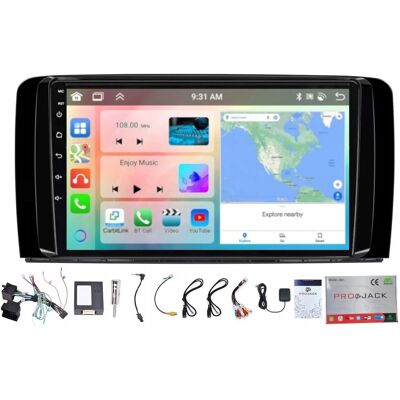 Projack RADIO NAWIGACJA GPS ANDROID MERCEDES R KLASA 2006-2014 CARPLAY 4GB 64GB Projack RADIO NAWIGACJA GPS ANDROID MERCEDES R KLASA 2006-2014 CARPLAY 4GB 64GB