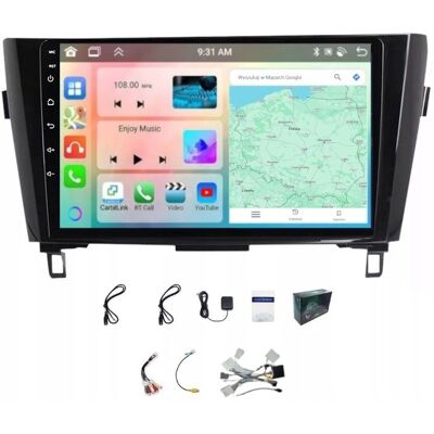 Projack RADIO NAWIGACJA GPS ANDROID NISSAN QASHQAI II 2013-2021 CARPLAY 4/64GB Projack RADIO NAWIGACJA GPS ANDROID NISSAN QASHQAI II 2013-2021 CARPLAY 4/64GB