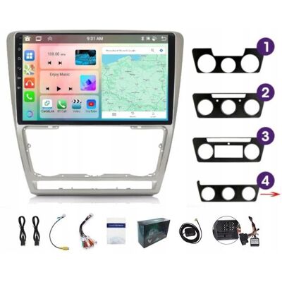 Projack RADIO NAWIGACJA GPS ANDROID SKODA OCTAVIA 2 2004-2013 CARPLAY 4/64GB Projack RADIO NAWIGACJA GPS ANDROID SKODA OCTAVIA 2 2004-2013 CARPLAY 4/64GB