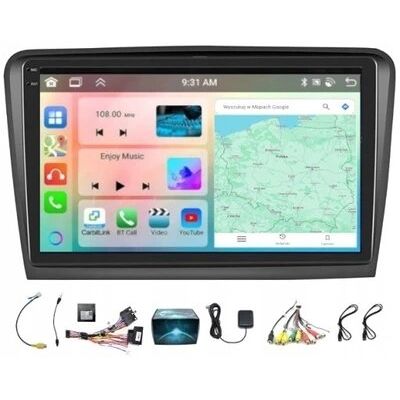 Projack RADIO NAWIGACJA GPS ANDROID SKODA SUPERB 2008-2015 CARPLAY 4/64GB Projack RADIO NAWIGACJA GPS ANDROID SKODA SUPERB 2008-2015 CARPLAY 4/64GB