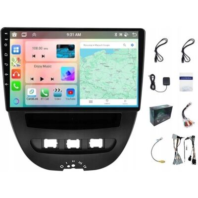 Projack RADIO NAWIGACJA GPS ANDROID TOYOTA AYGO 2005-2014 CARPLAY WIFI 4GB 64GB Projack RADIO NAWIGACJA GPS ANDROID TOYOTA AYGO 2005-2014 CARPLAY WIFI 4GB 64GB
