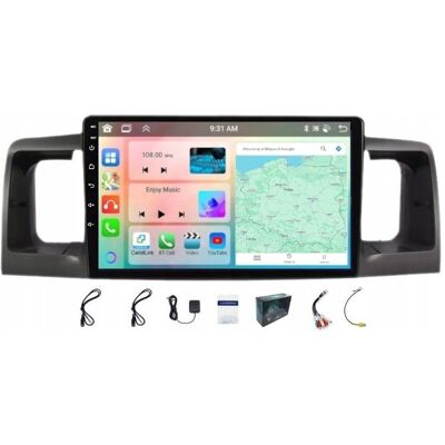 Projack Radio Nawigacja GPS Android Toyota Corolla 2000-04 Carplay Wifi 6Gb 128Gb Projack Radio Nawigacja GPS Android Toyota Corolla 2000-04 Carplay Wifi 6Gb 128Gb