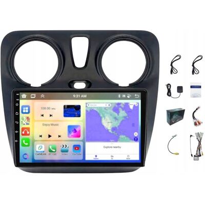 Projack Radio Nawigacja GPS Dacia Logan Sandero 2012-19 Carplay Wifi 4Gb 64Gb Projack Radio Nawigacja GPS Dacia Logan Sandero 2012-19 Carplay Wifi 4Gb 64Gb