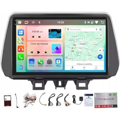 Projack RADIO NAWIGACJA GPS HYUNDAI TUCSON 2018-2021 ANDROID CARPLAY 4GB 64GB Projack RADIO NAWIGACJA GPS HYUNDAI TUCSON 2018-2021 ANDROID CARPLAY 4GB 64GB