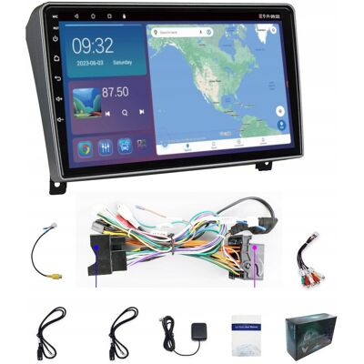 Projack RADIO NAWIGACJA GPS PEUGEOT 407 2004-2011 WIFI CARPLAY USB 2/64GB SZARA Projack RADIO NAWIGACJA GPS PEUGEOT 407 2004-2011 WIFI CARPLAY USB 2/64GB SZARA