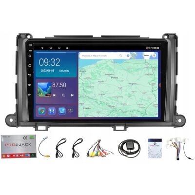 Projack RADIO NAWIGACJA GPS TOYOTA SIENNA 2010-2014 WIFI CARPLAY USB 2GB 64GB Projack RADIO NAWIGACJA GPS TOYOTA SIENNA 2010-2014 WIFI CARPLAY USB 2GB 64GB