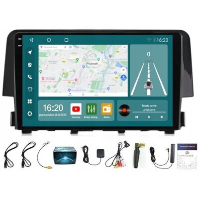 Projack RADIO NAWIGACJA HONDA CIVIC X 2015-21 CARPLAY ANDROID AUTO 8GB 256GB SIM Projack RADIO NAWIGACJA HONDA CIVIC X 2015-21 CARPLAY ANDROID AUTO 8GB 256GB SIM