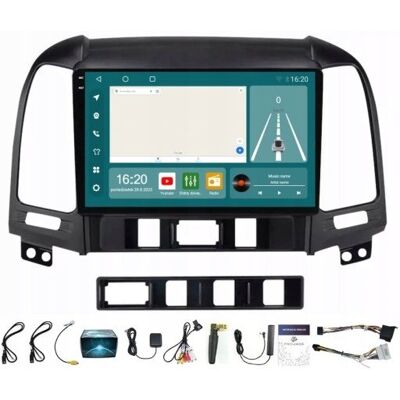 Projack RADIO NAWIGACJA HYUNDAI SANTA FE 2006-2012 CARPLAY ANDROID 8/256GB SIM Projack RADIO NAWIGACJA HYUNDAI SANTA FE 2006-2012 CARPLAY ANDROID 8/256GB SIM