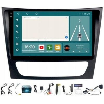 Projack RADIO NAWIGACJA MERCEDES W211 2002-10 CARPLAY ANDROID 8GB 256GB SIM Projack RADIO NAWIGACJA MERCEDES W211 2002-10 CARPLAY ANDROID 8GB 256GB SIM