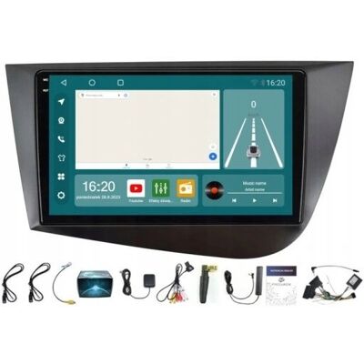 Projack RADIO NAWIGACJA SEAT LEON 2004-2012 CARPLAY ANDROID 8/256GB SIM Projack RADIO NAWIGACJA SEAT LEON 2004-2012 CARPLAY ANDROID 8/256GB SIM