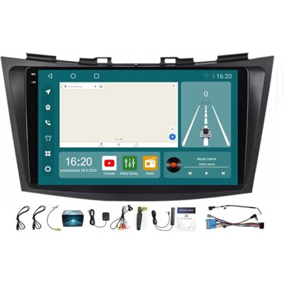 Projack RADIO NAWIGACJA SUZUKI SWIFT 2011-2015 CARPLAY ANDROID AUTO 8/256GB SIM Projack RADIO NAWIGACJA SUZUKI SWIFT 2011-2015 CARPLAY ANDROID AUTO 8/256GB SIM