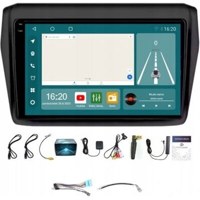 Projack RADIO NAWIGACJA SUZUKI SWIFT 2017-2022 CARPLAY ANDROID 8/256GB SIM Projack RADIO NAWIGACJA SUZUKI SWIFT 2017-2022 CARPLAY ANDROID 8/256GB SIM