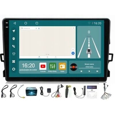 Projack RADIO NAWIGACJA TOYOTA AURIS 2006-2012 CARPLAY ANDROID 8/256GB SIM Projack RADIO NAWIGACJA TOYOTA AURIS 2006-2012 CARPLAY ANDROID 8/256GB SIM