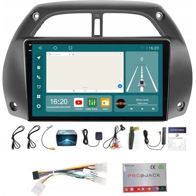 Projack RADIO NAWIGACJA TOYOTA RAV 4 2001-2006 CARPLAY ANDROID AUTO 8GB 256GB SIM Projack RADIO NAWIGACJA TOYOTA RAV 4 2001-2006 CARPLAY ANDROID AUTO 8GB 256GB SIM